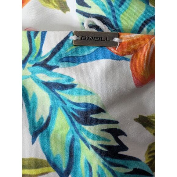 ONEILL Womens  Orange/ green Tropical bikini bottoms size Small - Picture 5 of 5